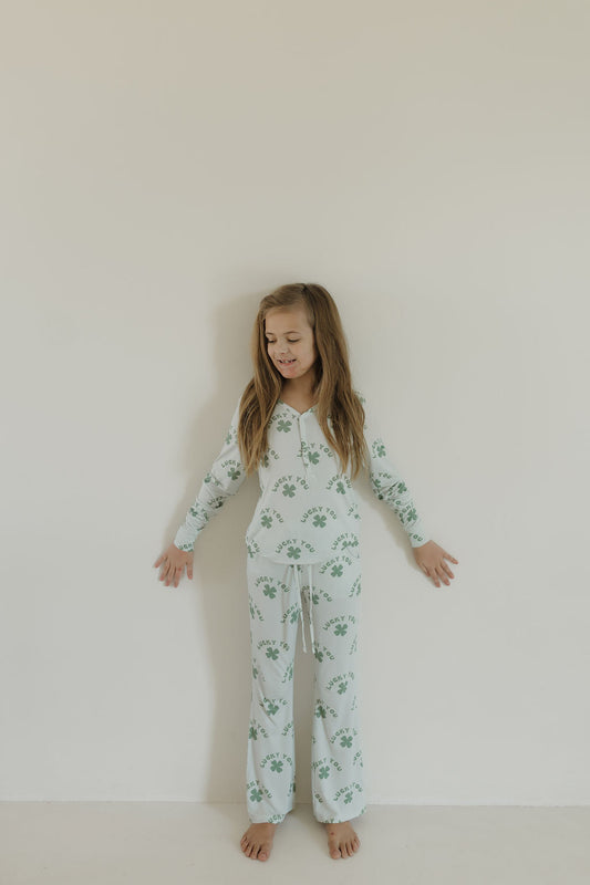 lucky you bamboo pajamas // youth flares