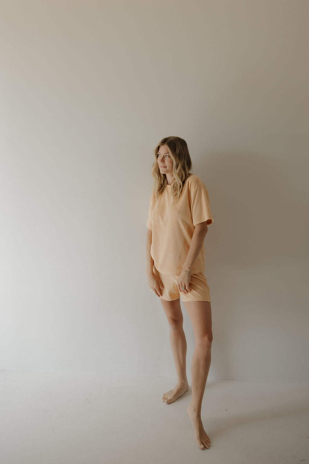 women’s terry short set // sherbet