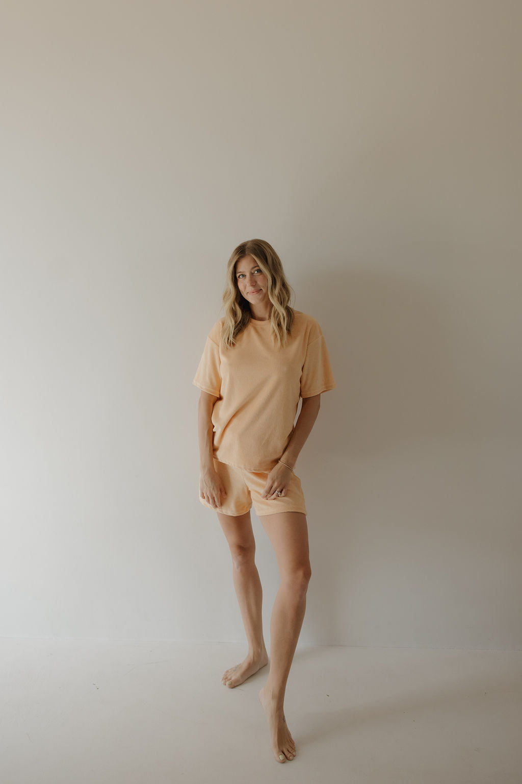 women’s terry short set // sherbet