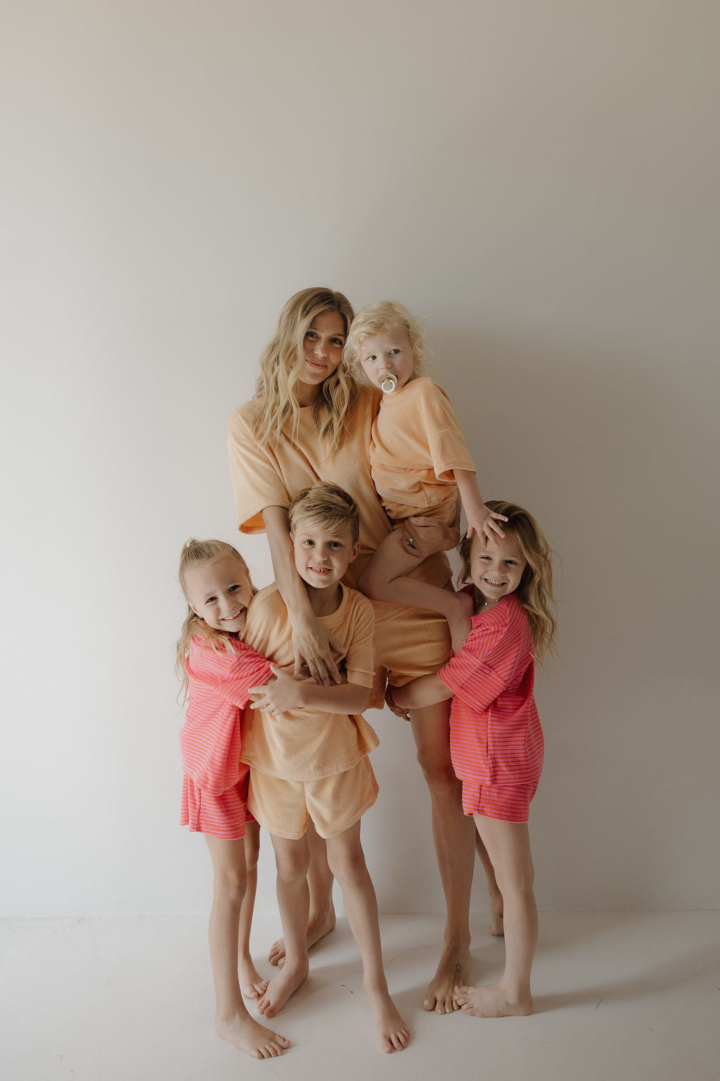 child terry short set // sherbet