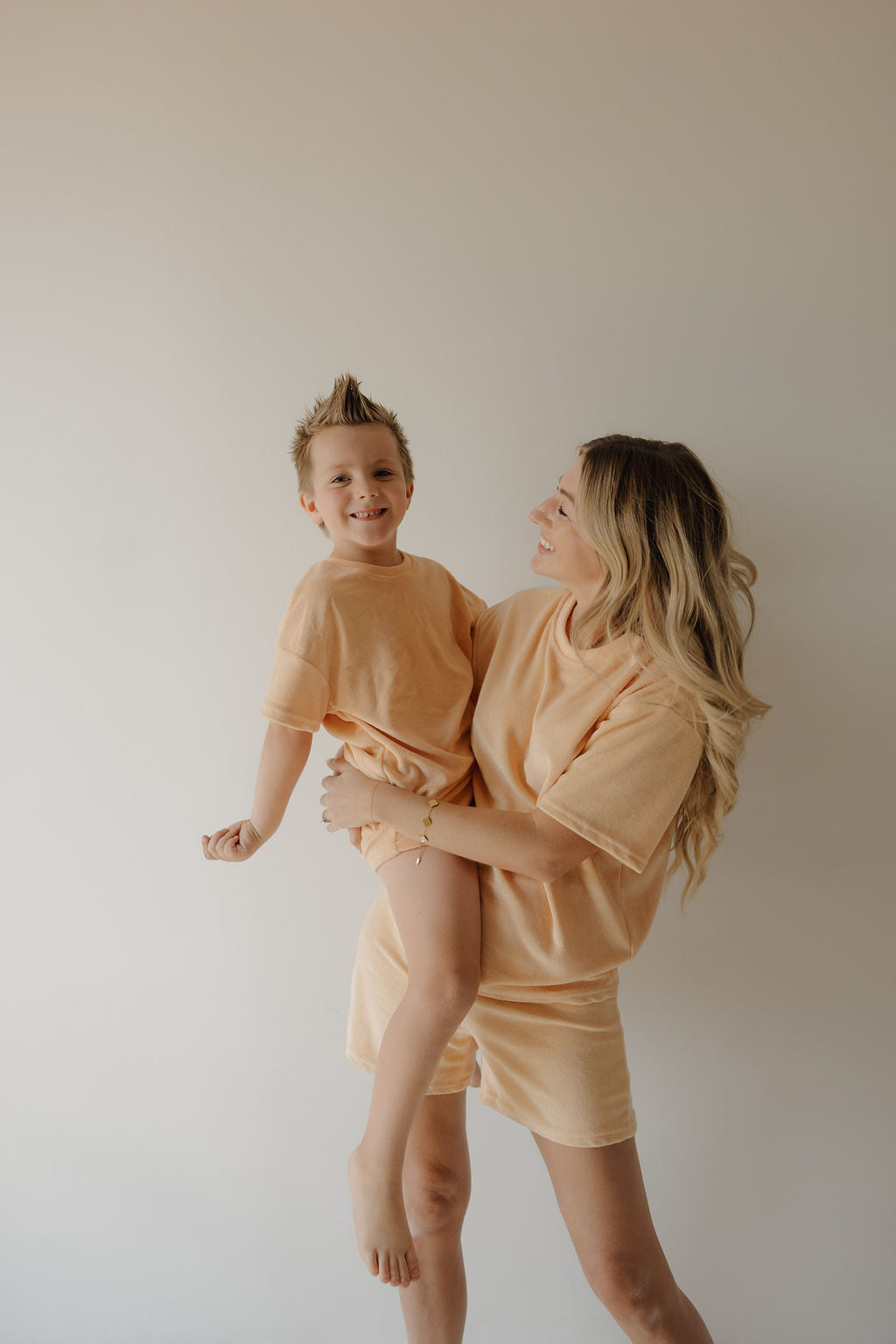 child terry short set // sherbet