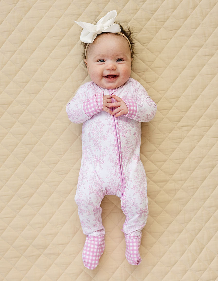 petal whimsy bamboo pajamas // ZIPPY