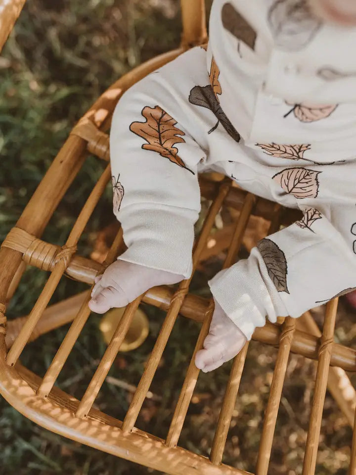 fall leaves bodysuit