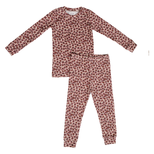 antique floral cotton set