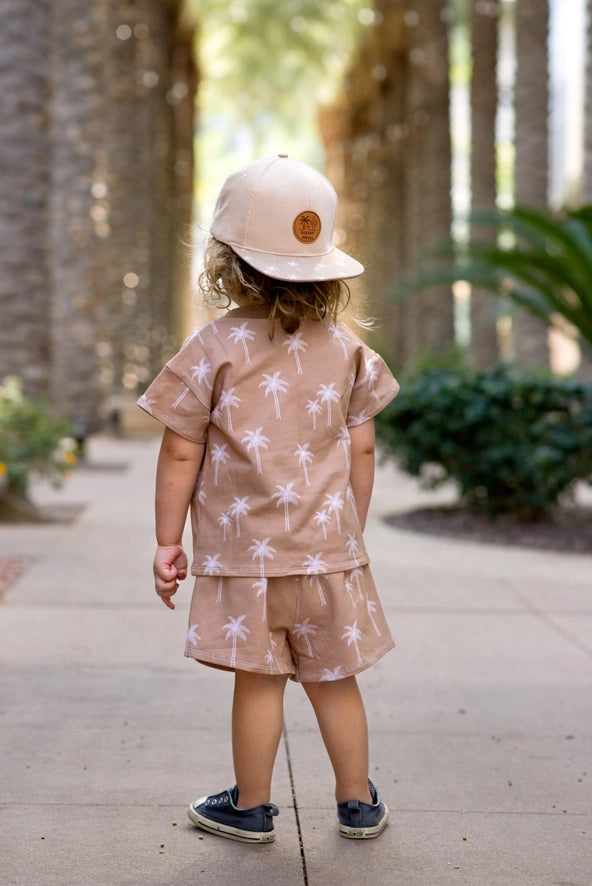 little palms shorts set