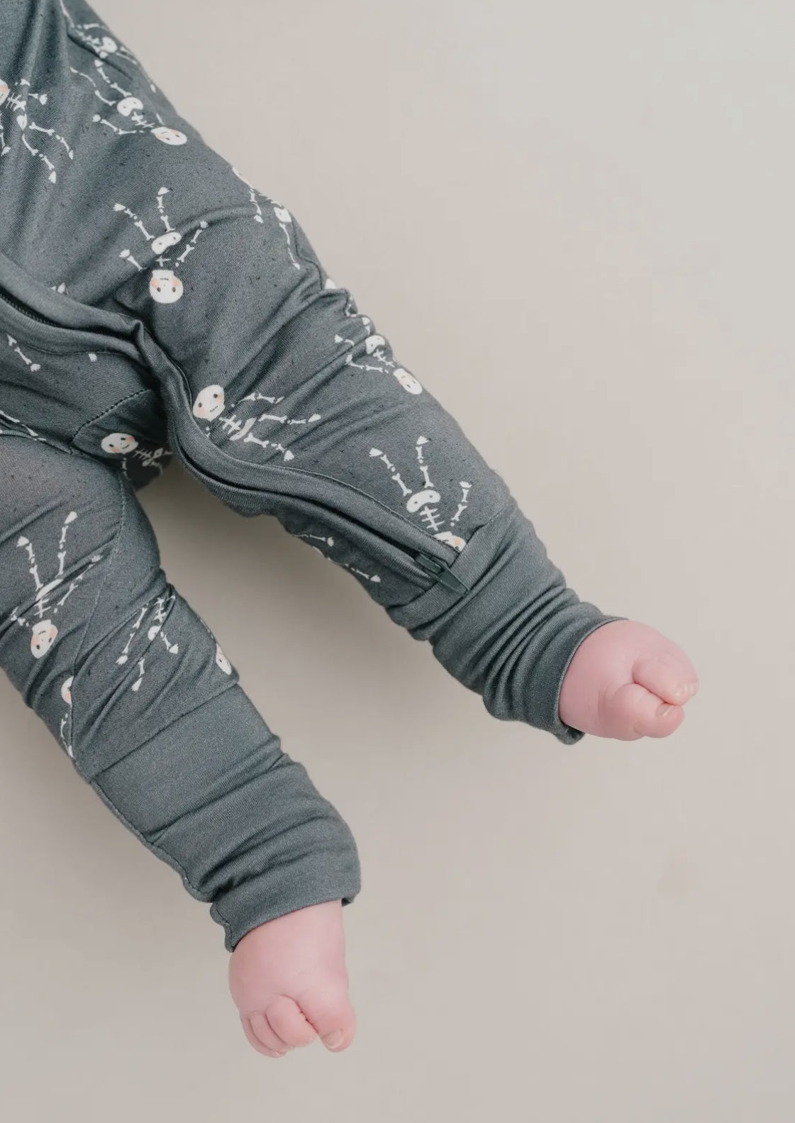 spooky skeletons bamboo pajamas // ZIPPY or LONG-SLEEVE TWO-PIECE