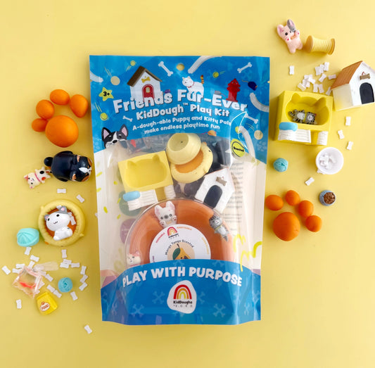 friends fur-ever kid-dough play kit