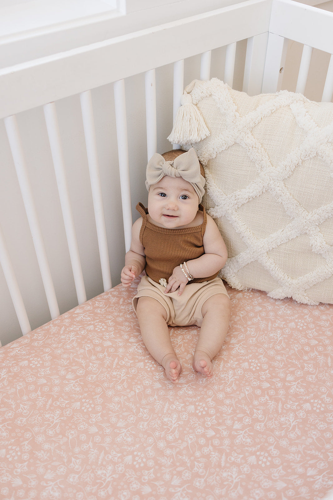 organic cotton ribbed head wrap // oatmeal