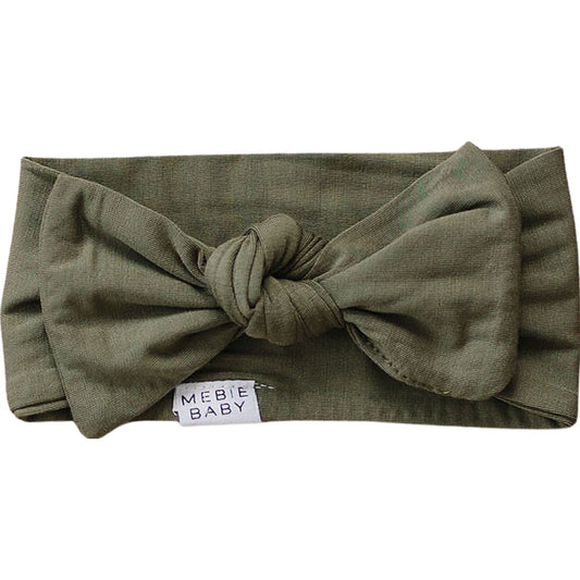 bamboo head wrap // olive