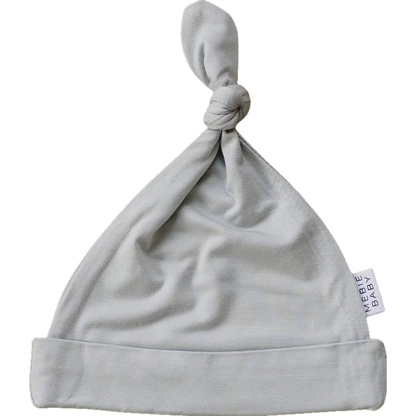 bamboo newborn knot hat // stone