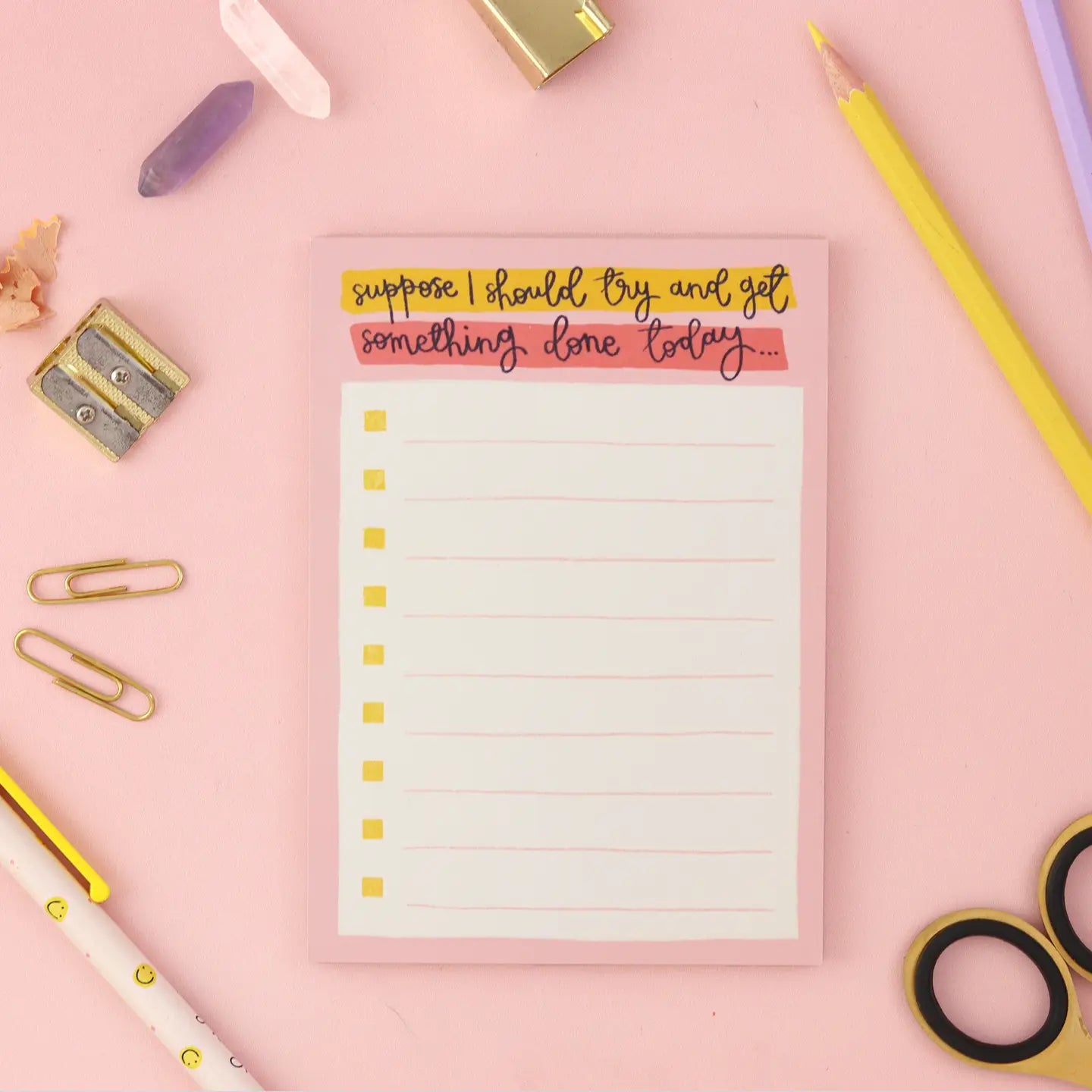get something done today notepad