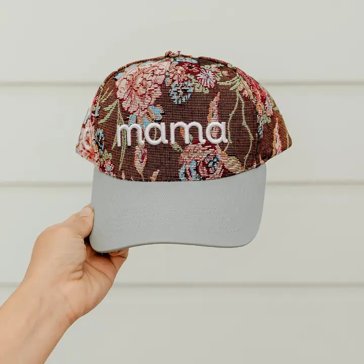 floral hat // mama