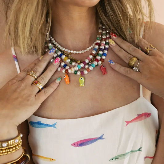 coastal cutie fish necklace // BELJOY