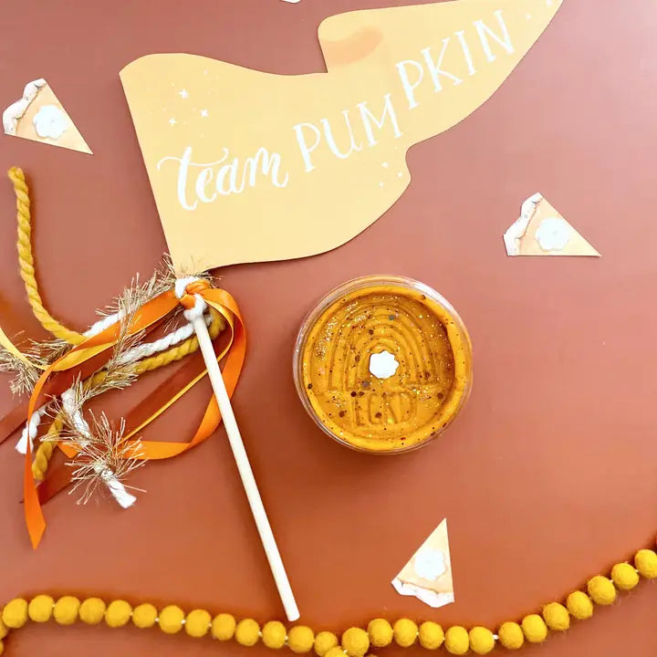 pumpkin pie kid-dough