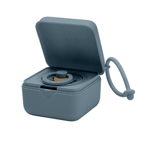 BIBS pacifier box // petrol