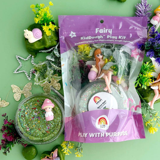 fairy sensory kid-dough play kit