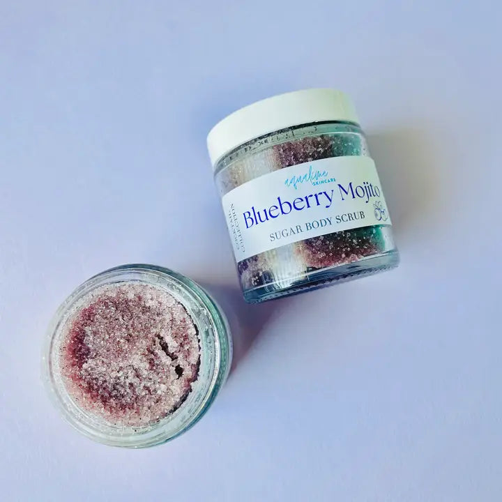 sugar body scrub // blueberry mojito