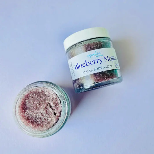 sugar body scrub // blueberry mojito