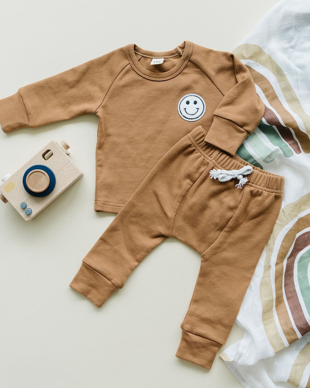 smiley lounge set // burnt orange (*available in extended sizing up to 8/9*)