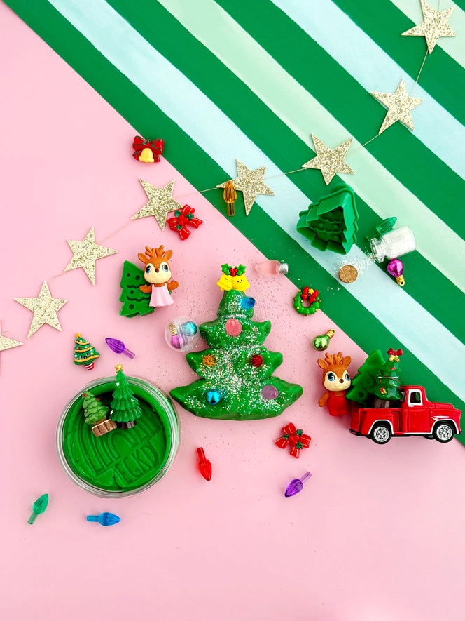 trim a tree kid-dough play kit