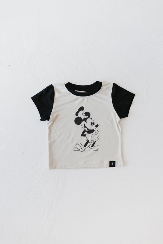 baby/children's bamboo tee // steamboat willie