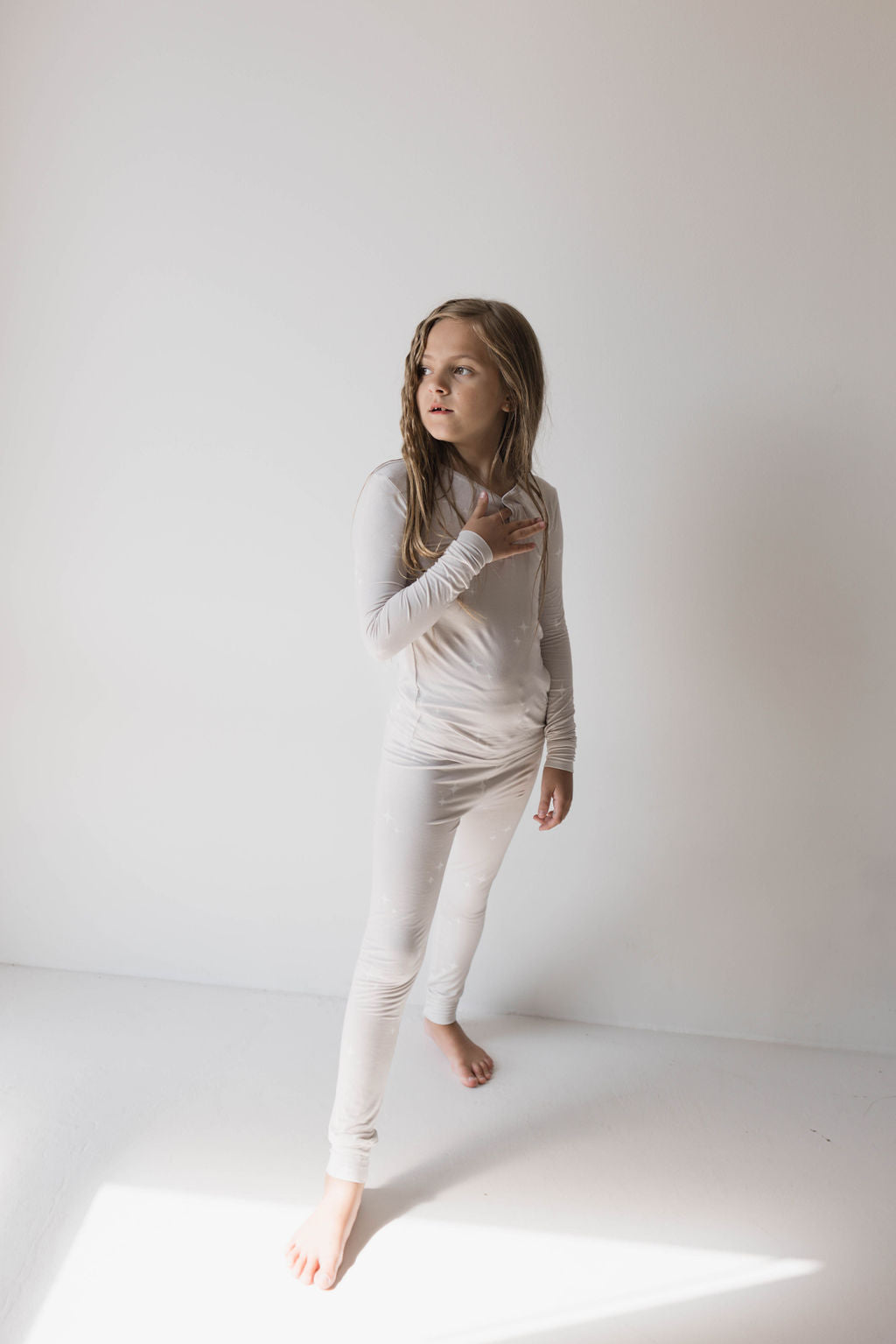 sparkle bamboo pajamas // LONG-SLEEVE TWO-PIECE SET (comes in extended sizing)