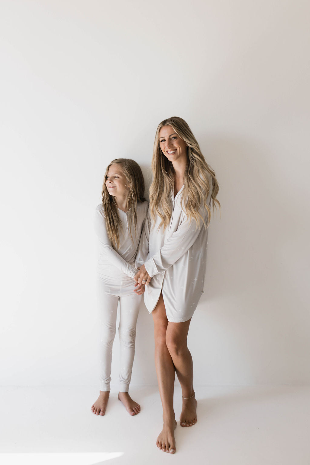 sparkle bamboo pajamas // LONG-SLEEVE TWO-PIECE SET (comes in extended sizing)