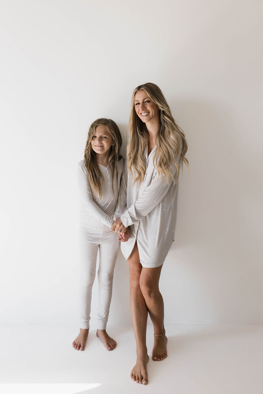 sparkle bamboo pajamas // LONG-SLEEVE TWO-PIECE SET (comes in extended sizing)