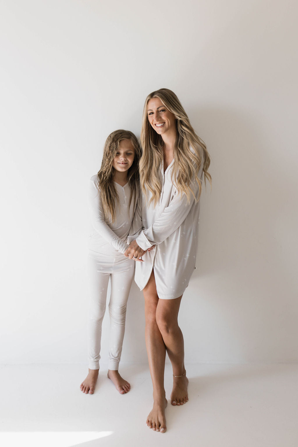 sparkle bamboo pajamas // LONG-SLEEVE TWO-PIECE SET (comes in extended sizing)