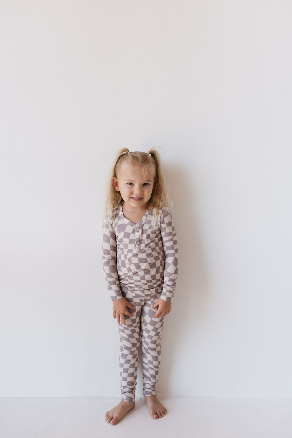 smokey wave bamboo pajamas // LONG-SLEEVE TWO-PIECE SET (comes in extended sizing)