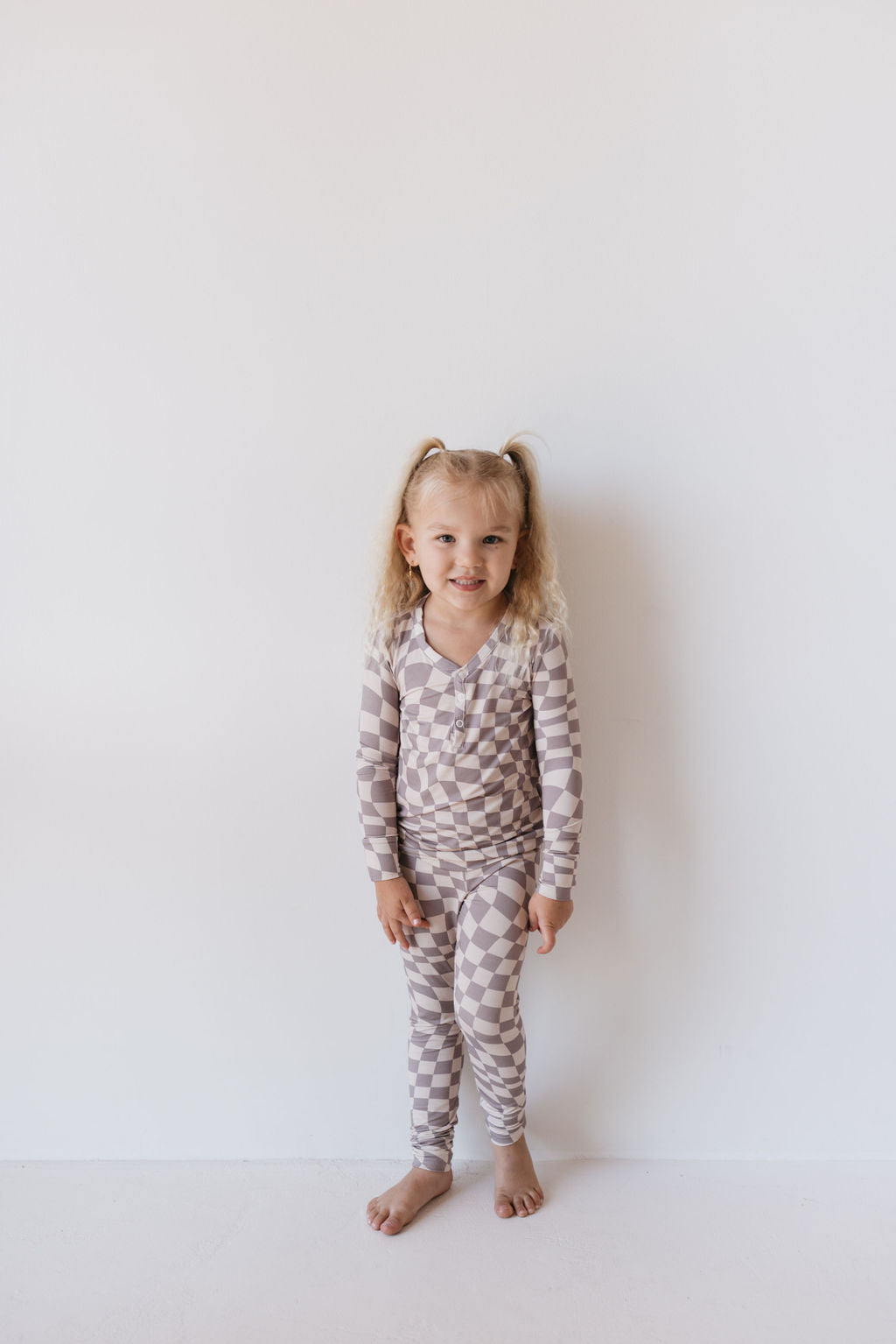 smokey wave bamboo pajamas // LONG-SLEEVE TWO-PIECE SET (comes in extended sizing)