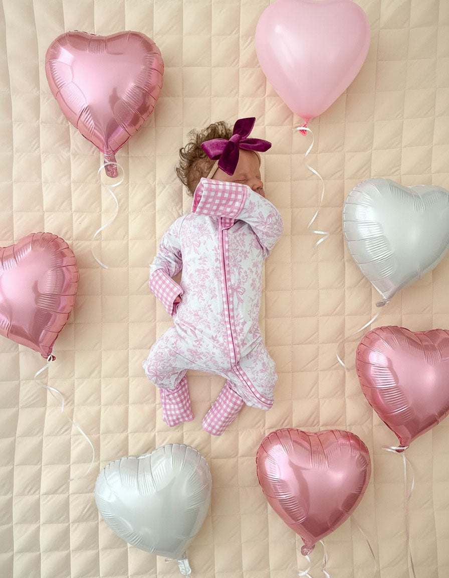 petal whimsy bamboo pajamas // ZIPPY