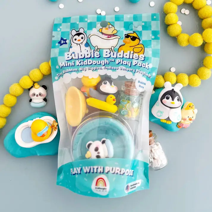 bubble buddies mini sensory dough play pack