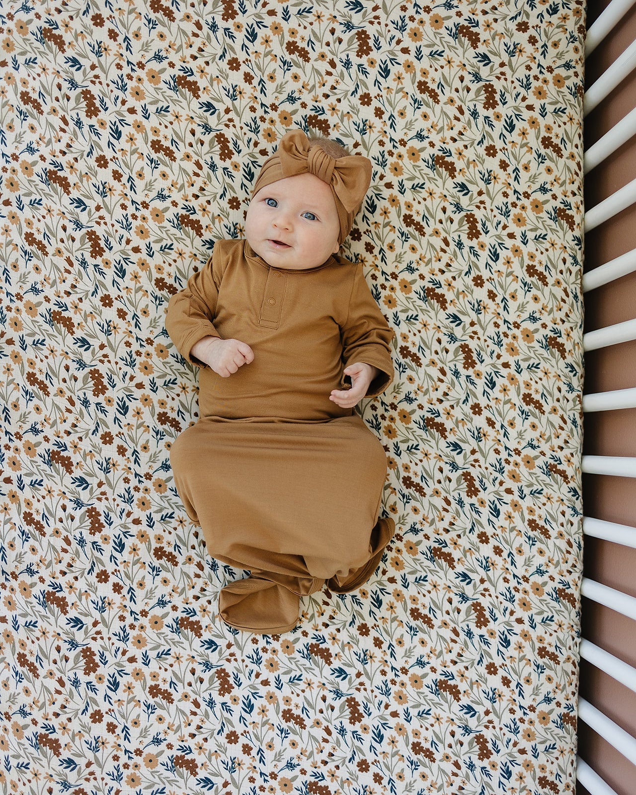 bamboo knot gown // mustard