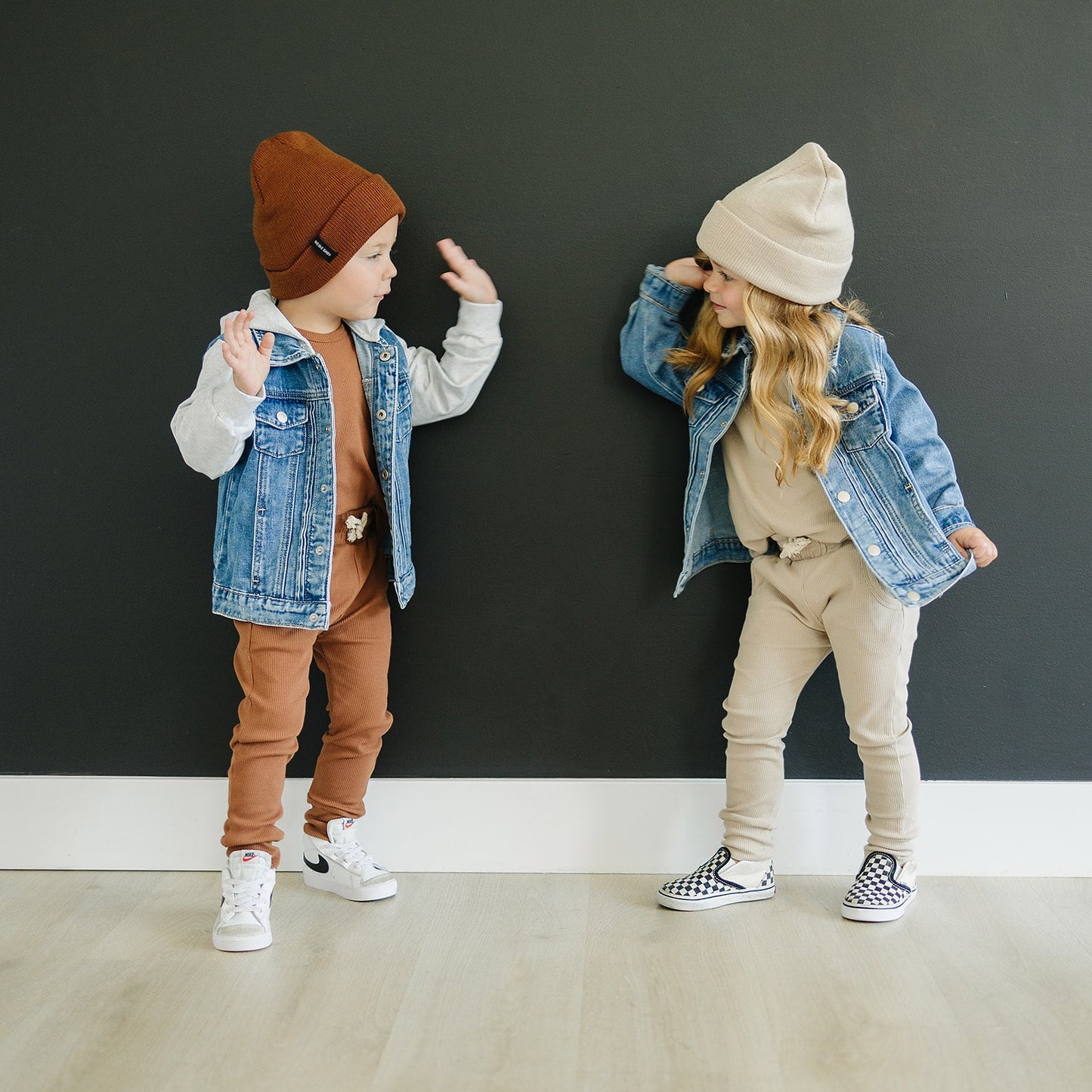 hooded jean jacket