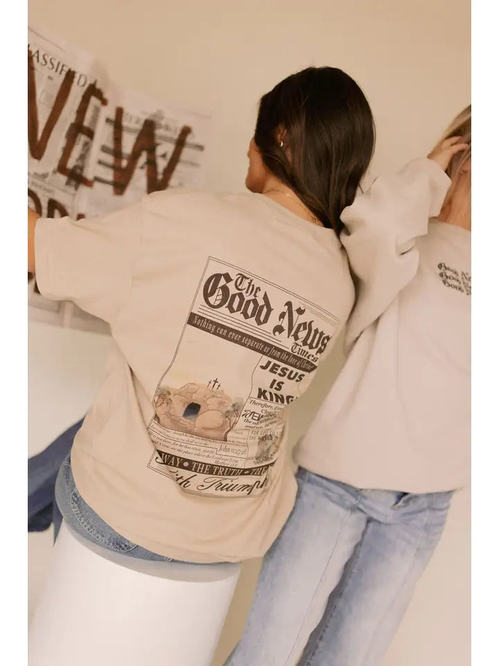 good news easter tee // PREORDER // open until 2.25 ships early march