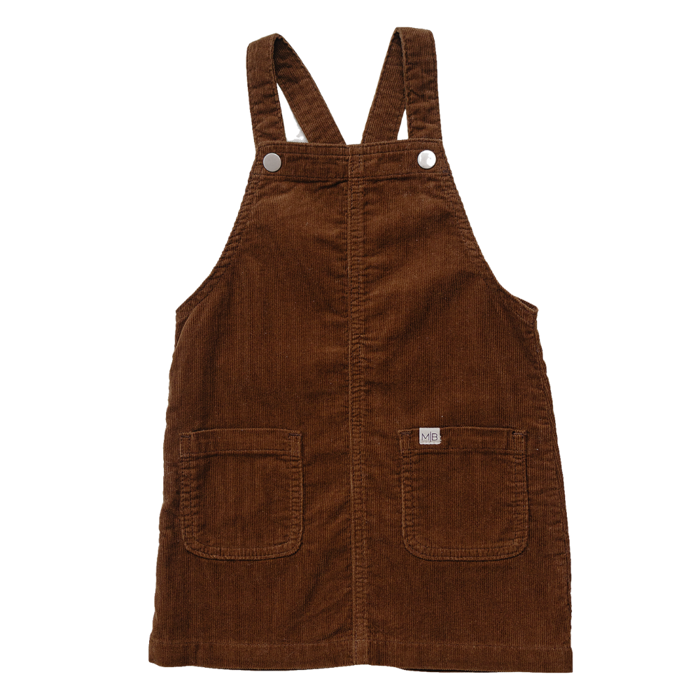 brown corduroy dress