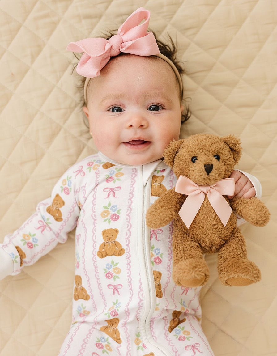 honey bear bamboo pajamas // ZIPPY