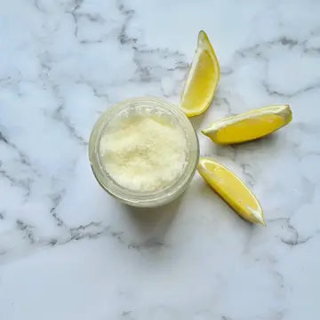 sugar body scrub // lemondrop