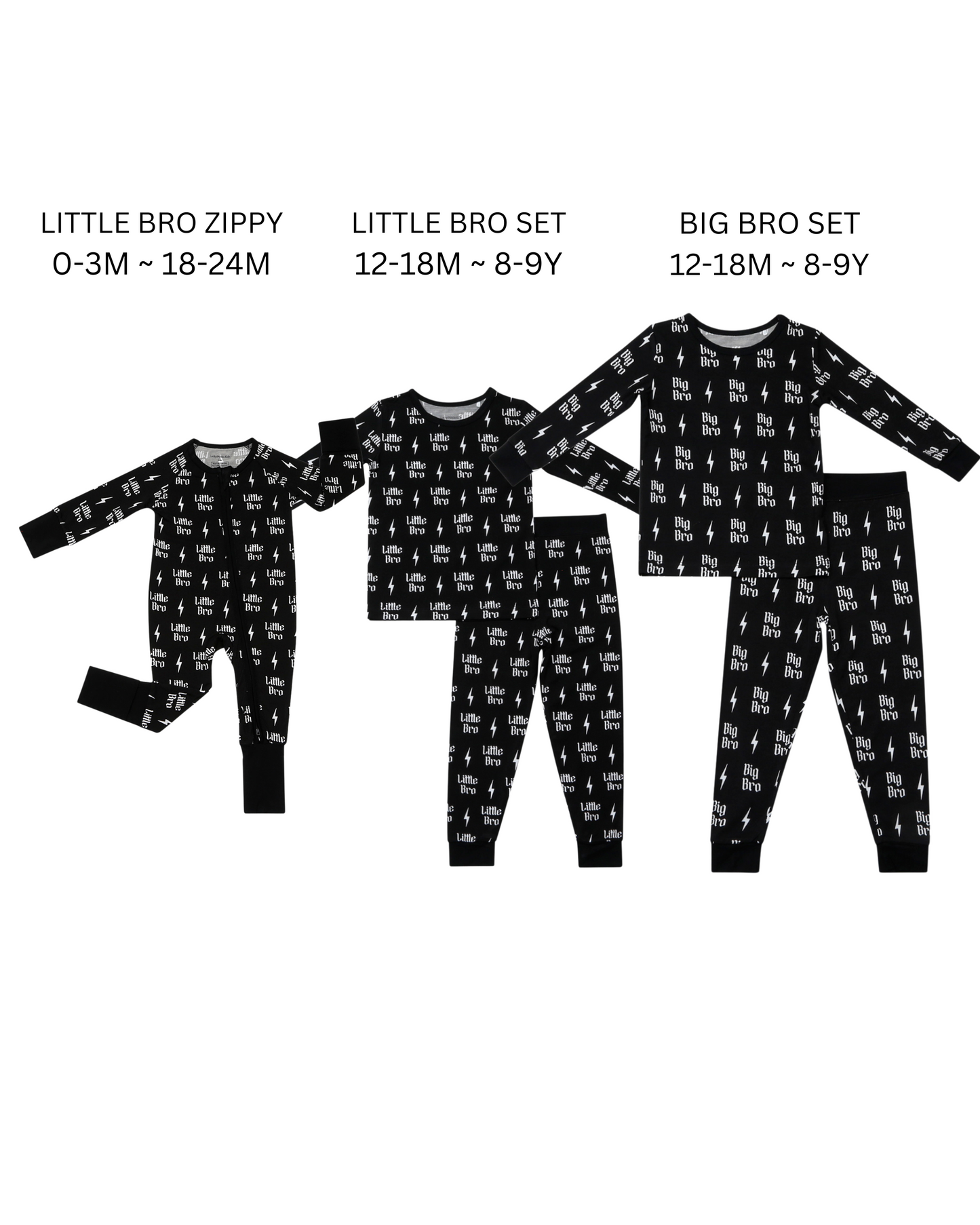 little bro bamboo pajamas // ZIPPY