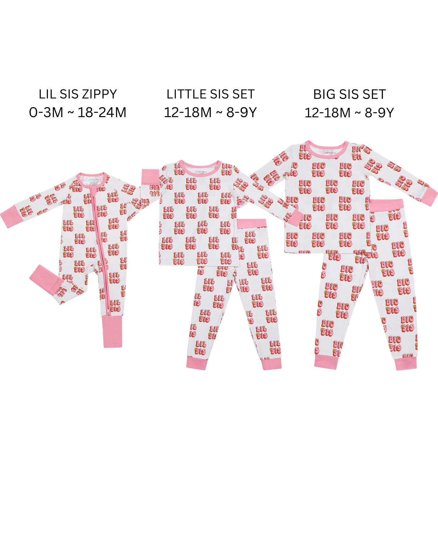 lil sis bamboo pajamas // ZIPPY