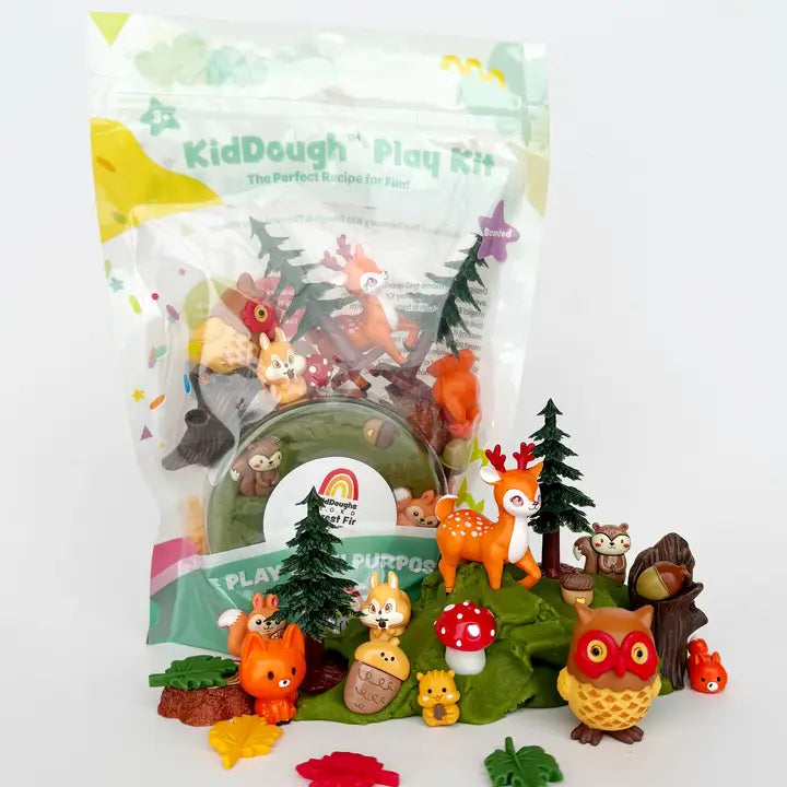 forest friends kid-dough play kit