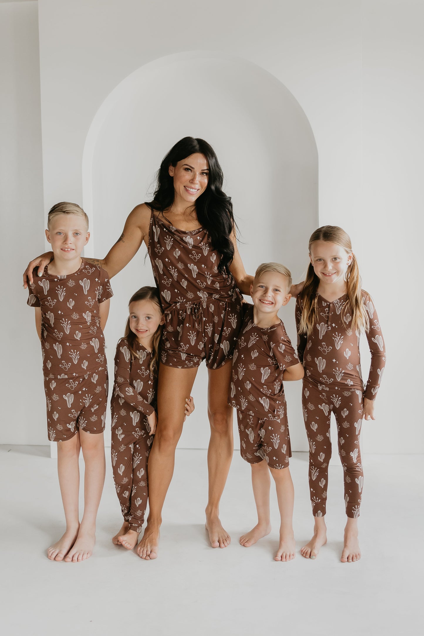 desert dreams bamboo pajamas // SHORT-SLEEVE + SHORTS SET (comes in extended sizing)