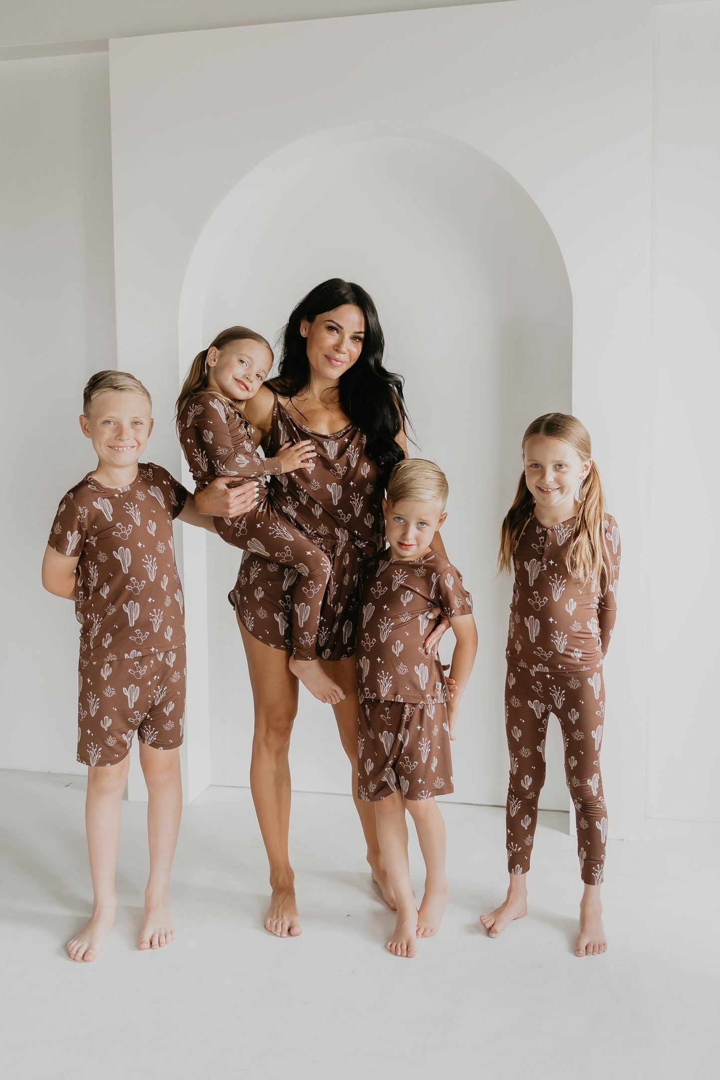 desert dreams bamboo pajamas // SHORT-SLEEVE + SHORTS SET (comes in extended sizing)