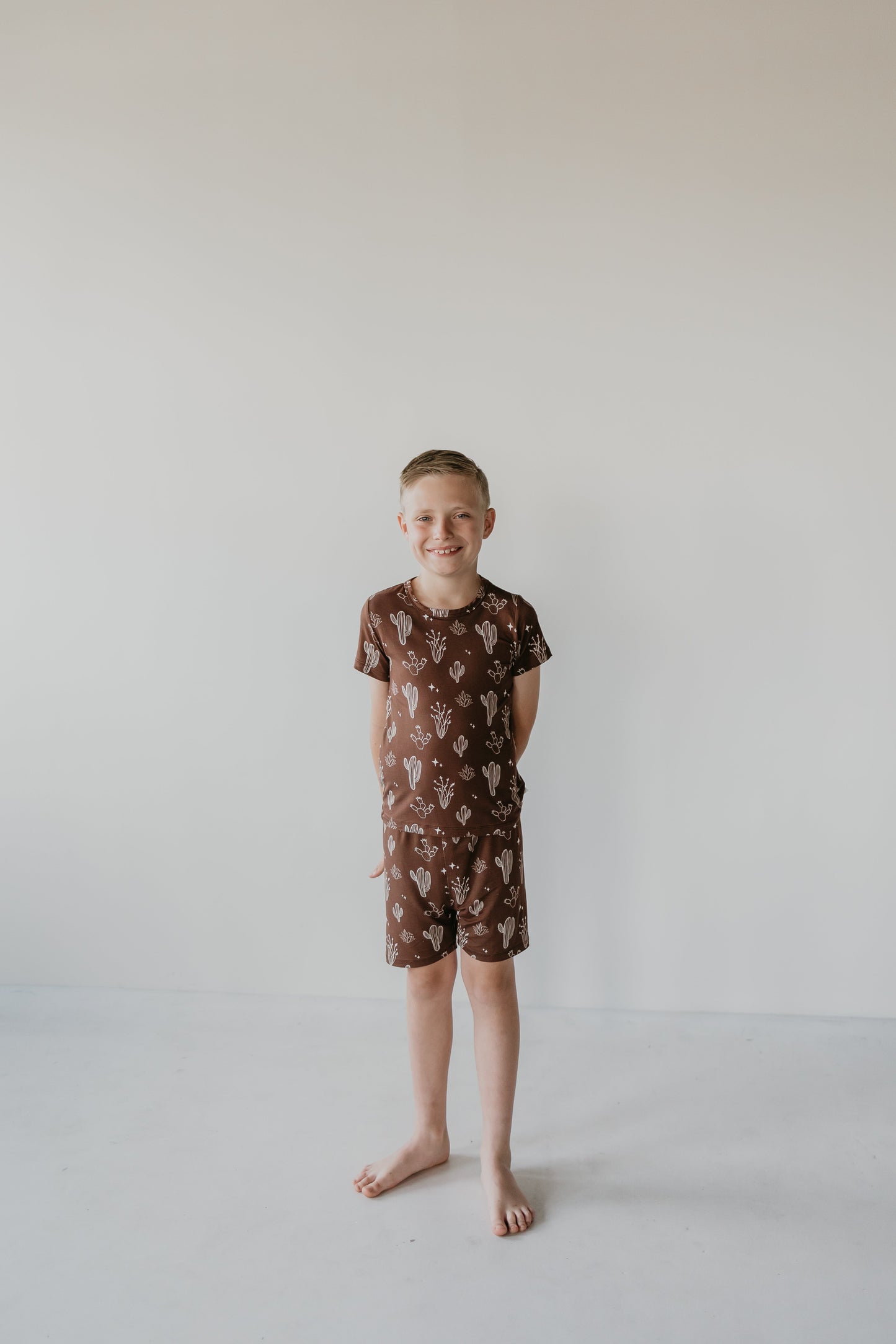 desert dreams bamboo pajamas // SHORT-SLEEVE + SHORTS SET (comes in extended sizing)