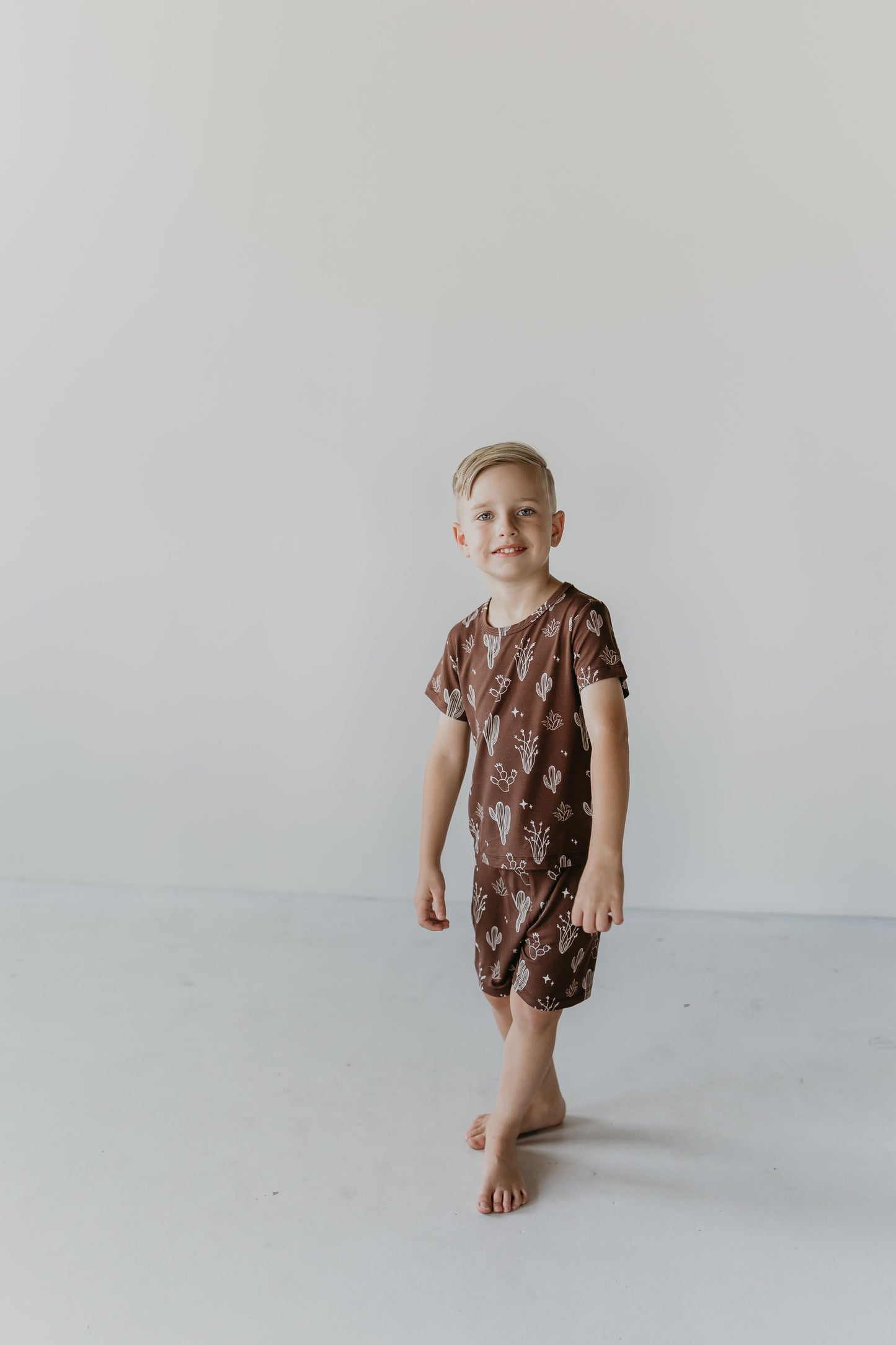 desert dreams bamboo pajamas // SHORT-SLEEVE + SHORTS SET (comes in extended sizing)