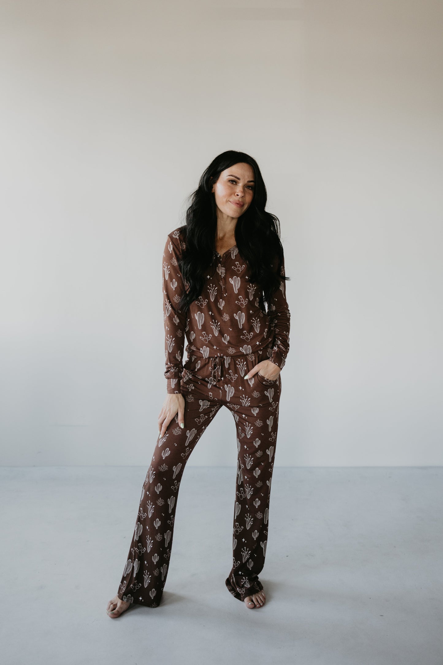 women's bamboo pajamas // desert dreams