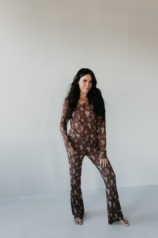 women's bamboo pajamas // desert dreams