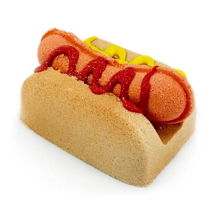 hot dog bath bomb