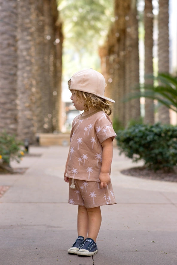 little palms shorts set